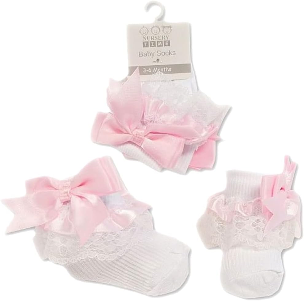 Kinder bow socks