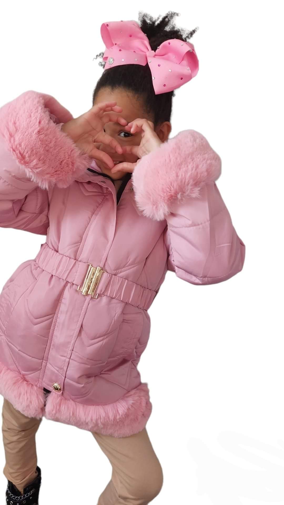 Pink coat