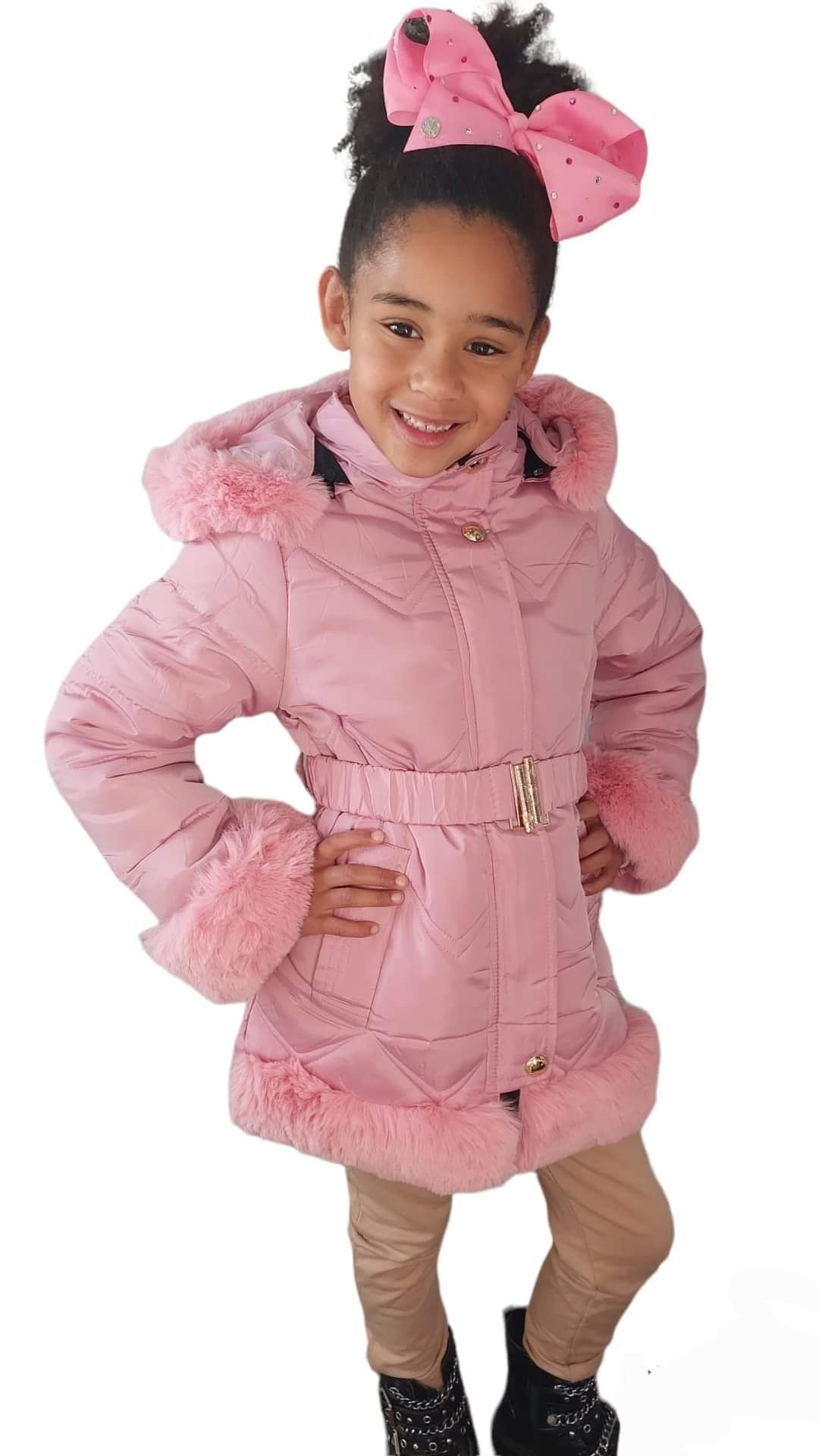 Pink coat