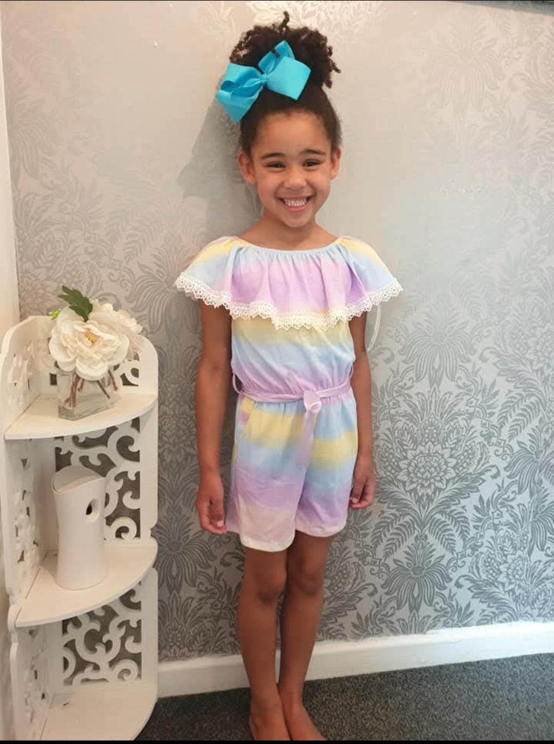 Pastel playsuit