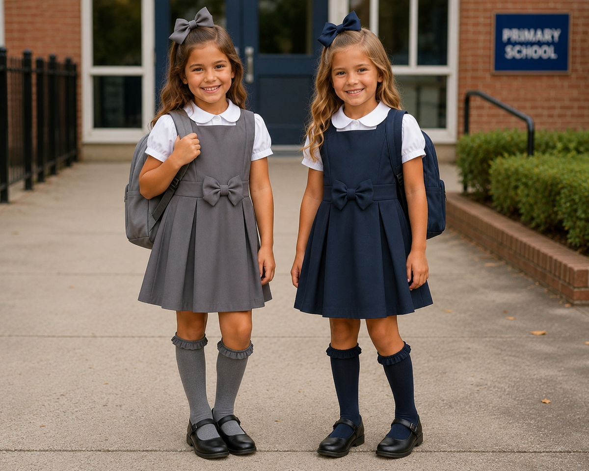 Sophia school pinafore dress