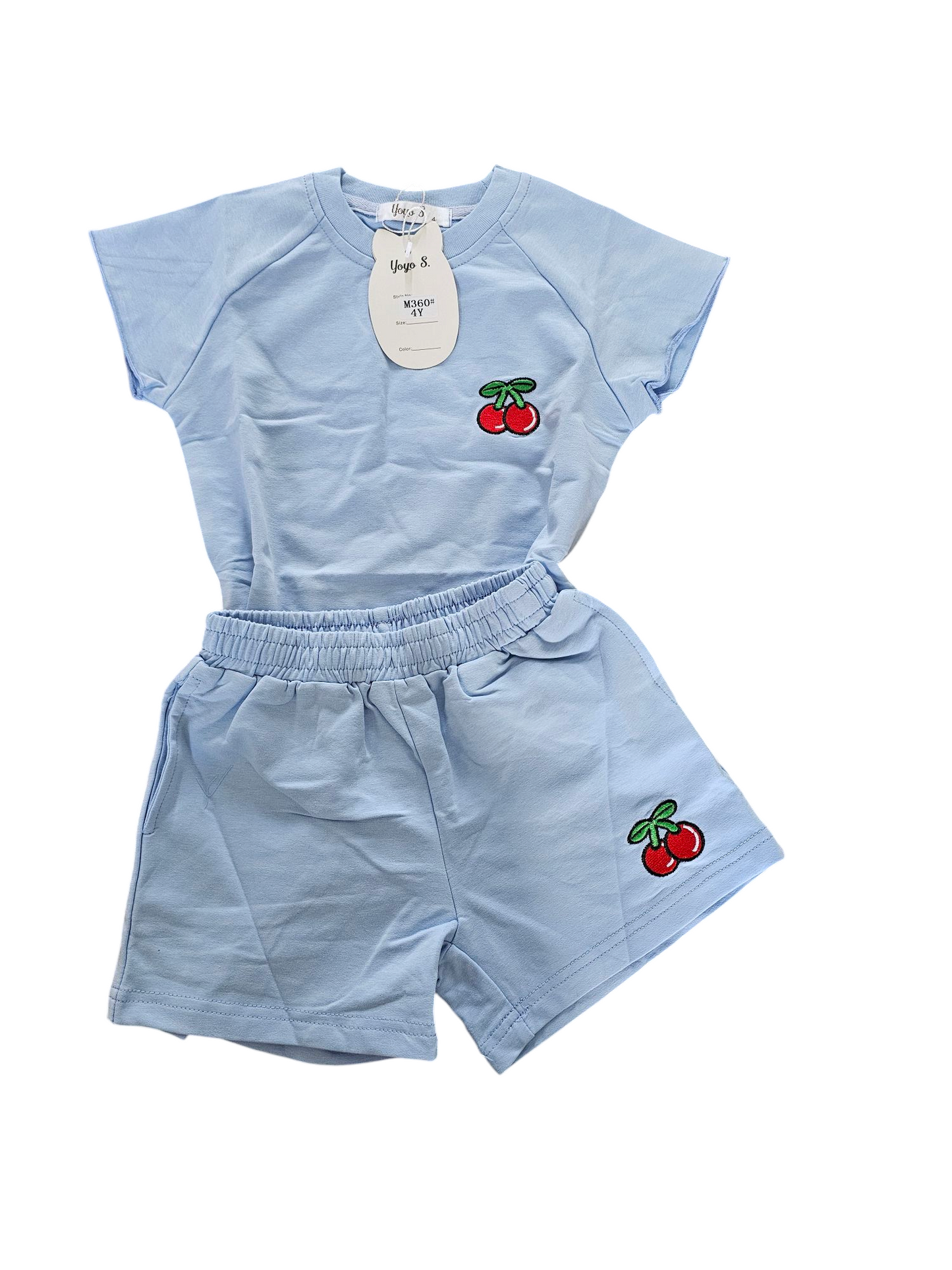 Blue cherry set