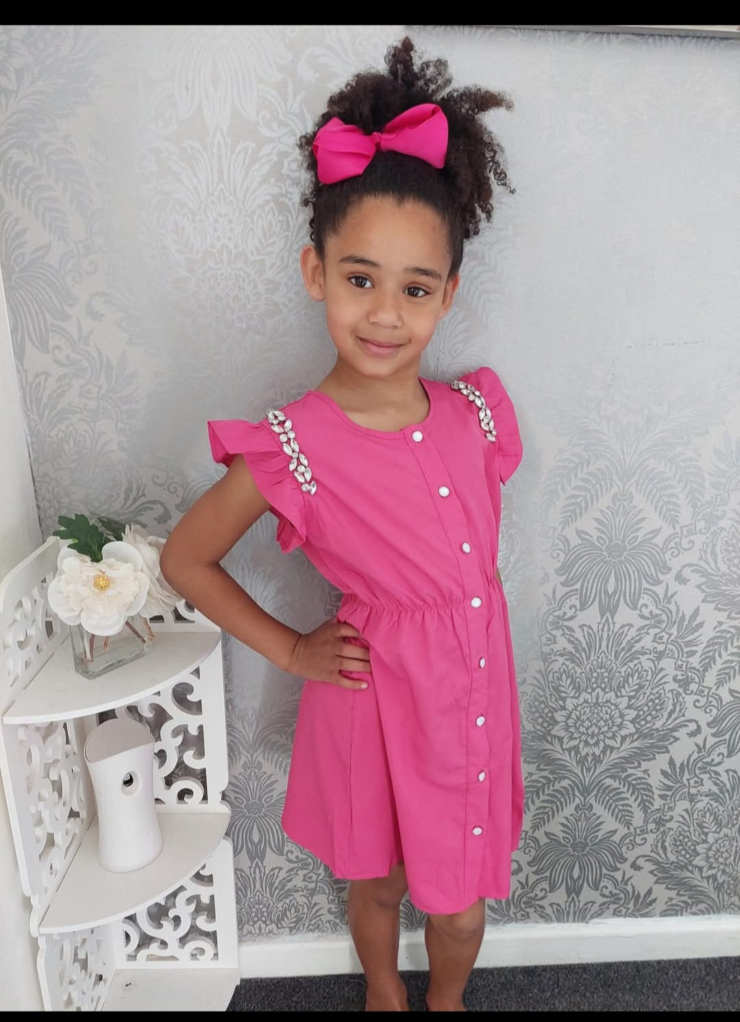 Pink dress small sizes