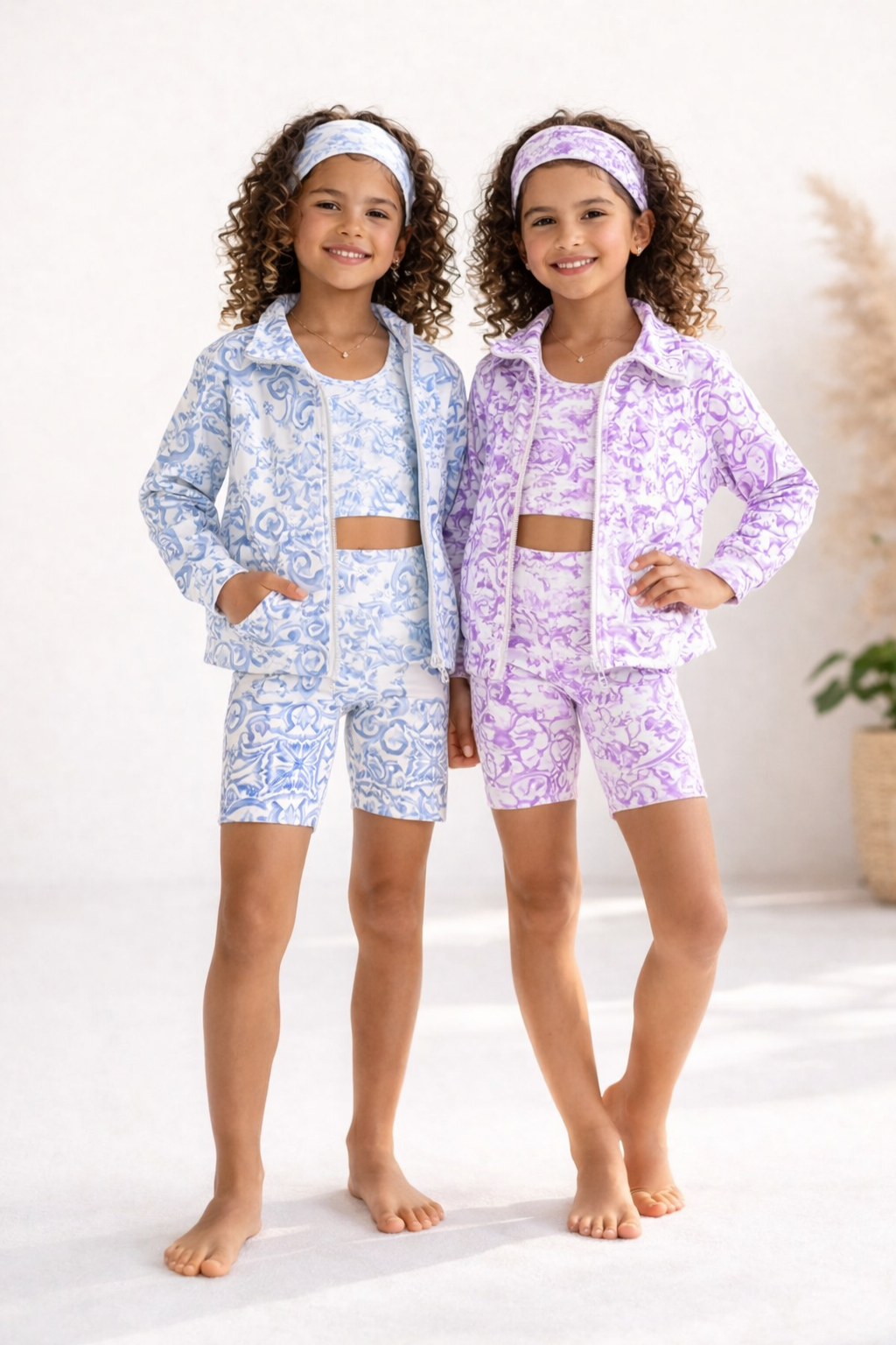 Lorenzo paisley set size down blue