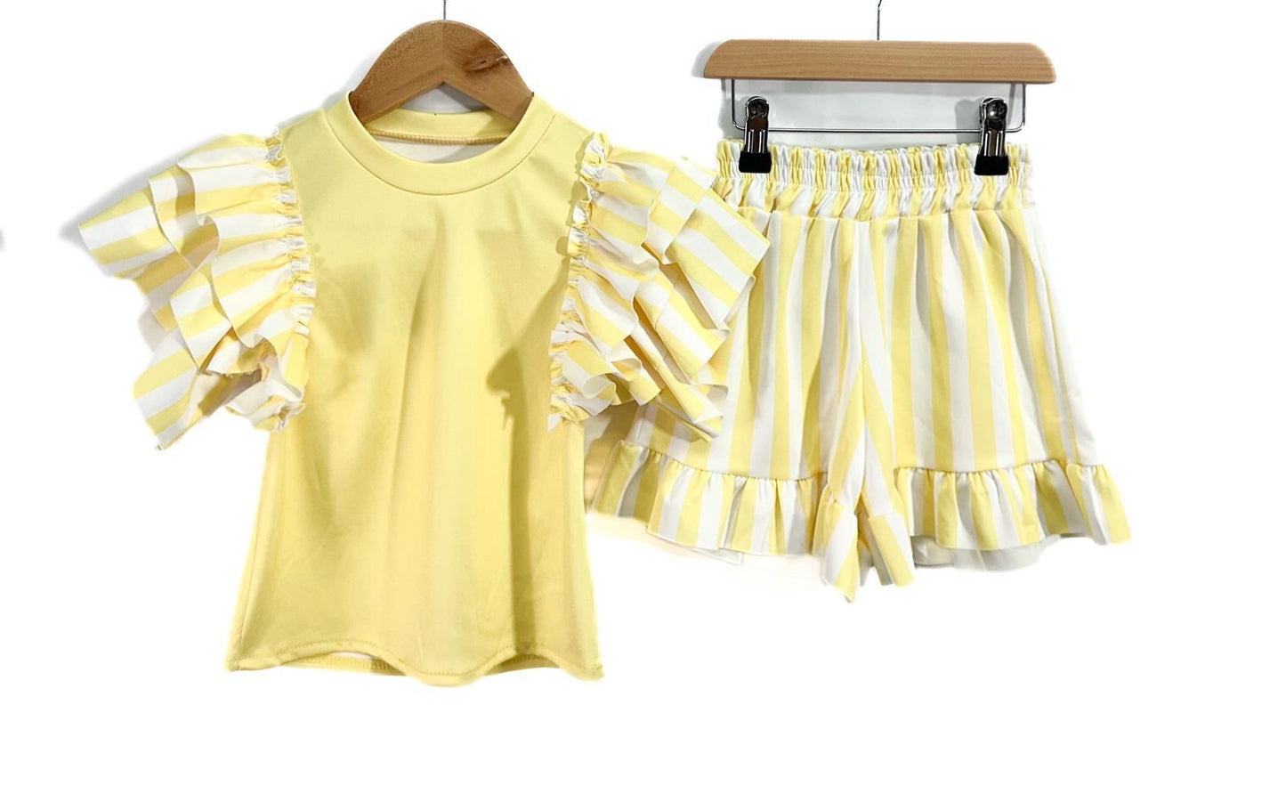 Lemon ruffle set