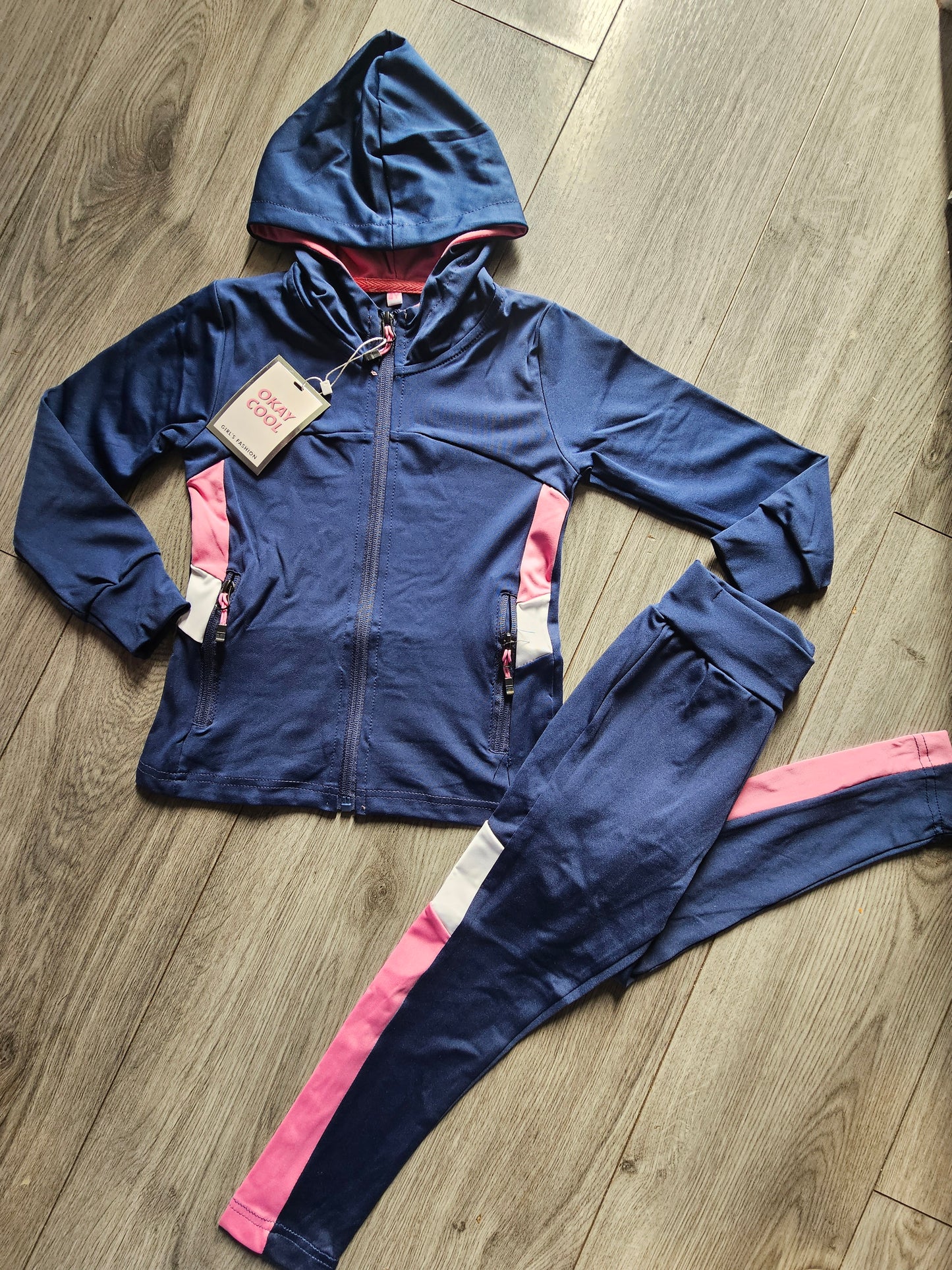Ziena blue sports set
