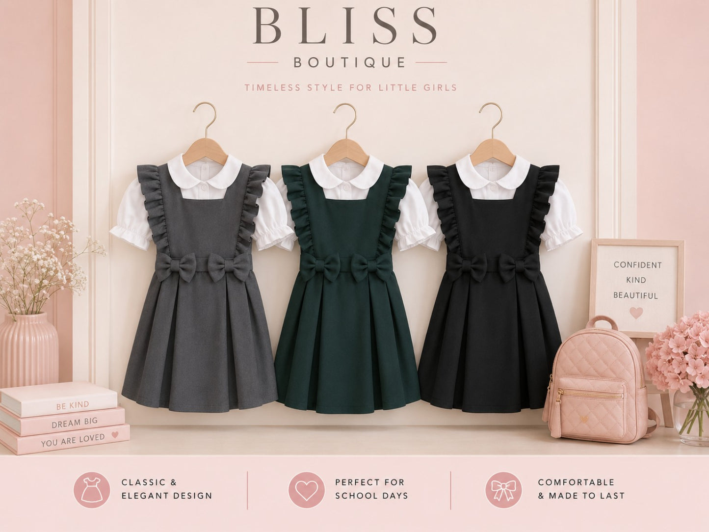 Pre order Melody pinafore dresses