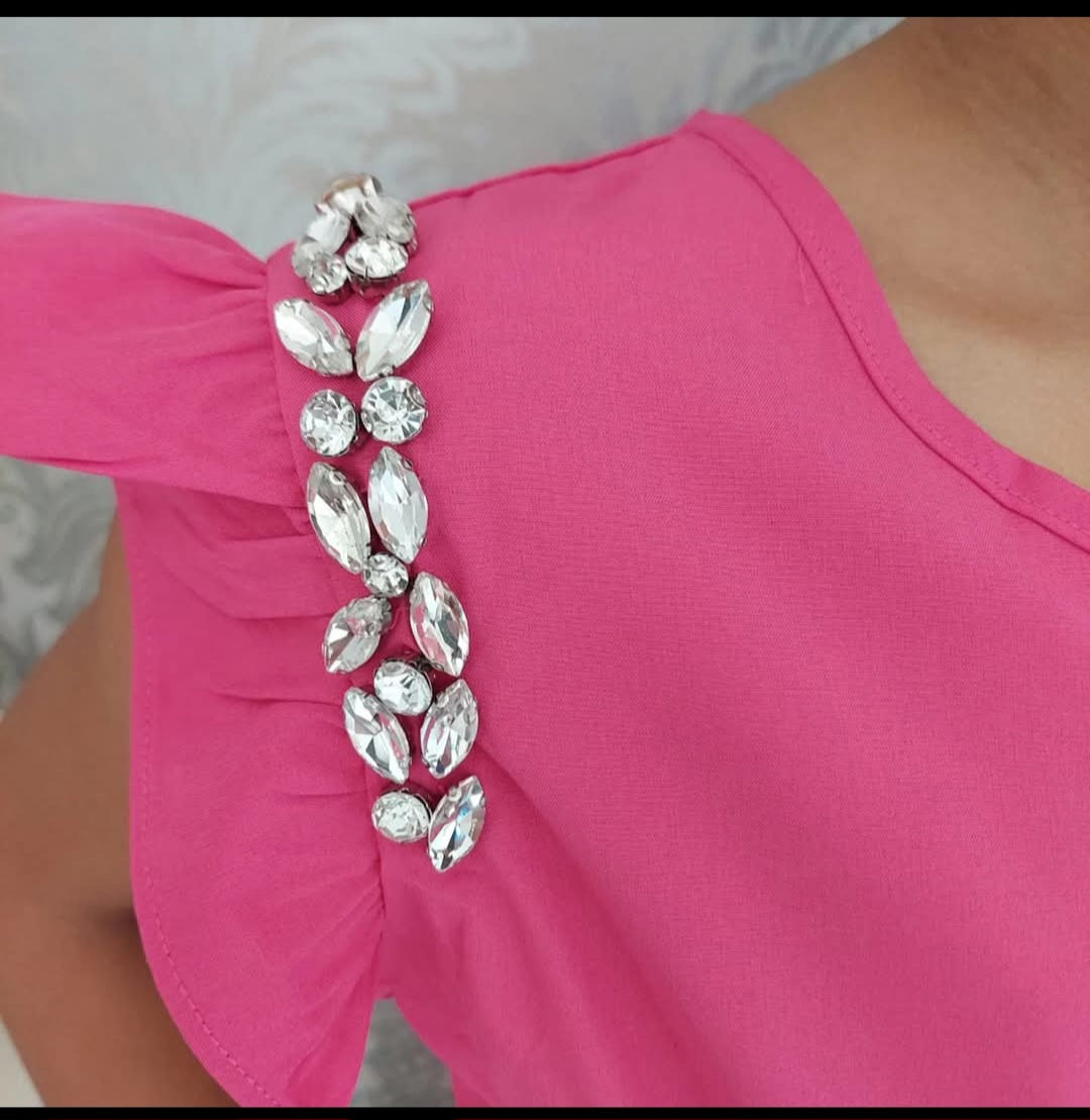 Pink dress small sizes
