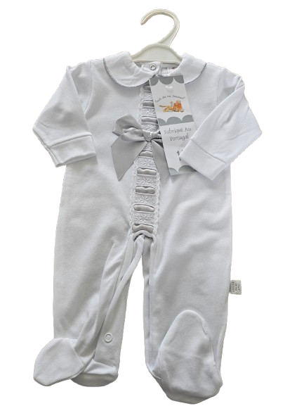 Purtugal Bow baby grow