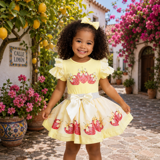 Lemon lush skirt set