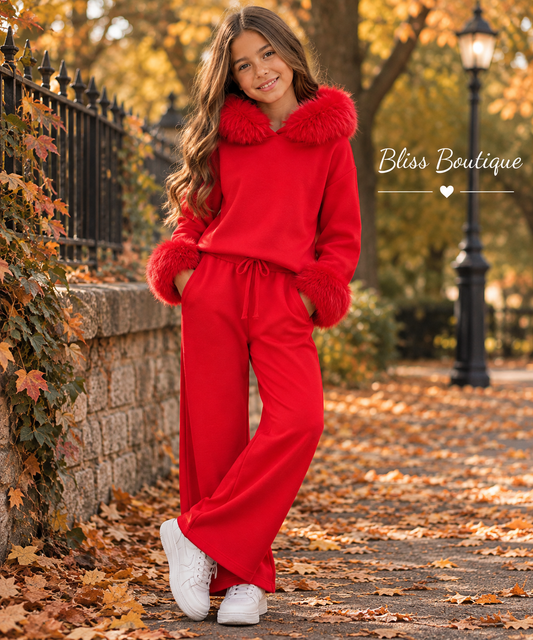 Estrella faux fur lounge