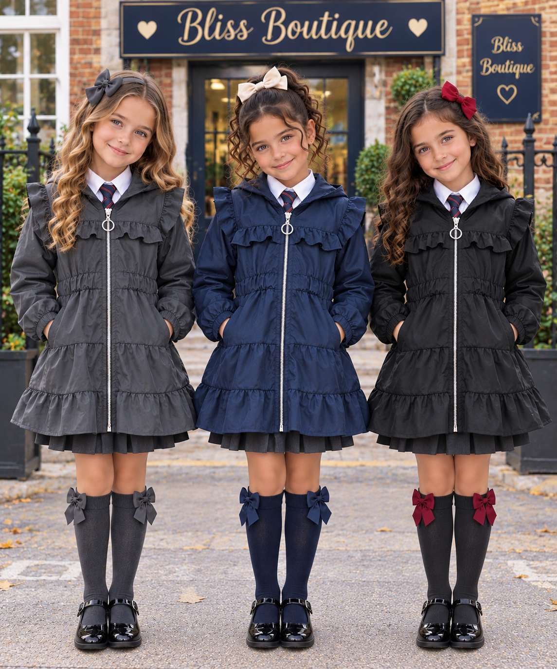 Polly water resistant rain mac