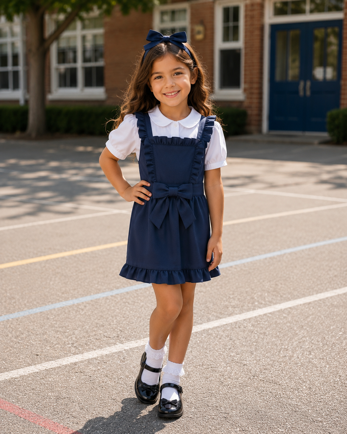 Roma school shirt and dress