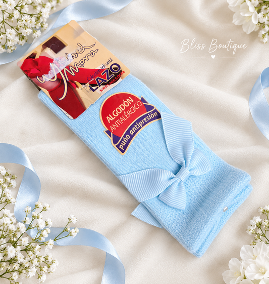 Ysable baby blue socks