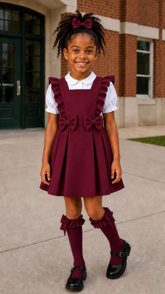 Wine school pinafore
