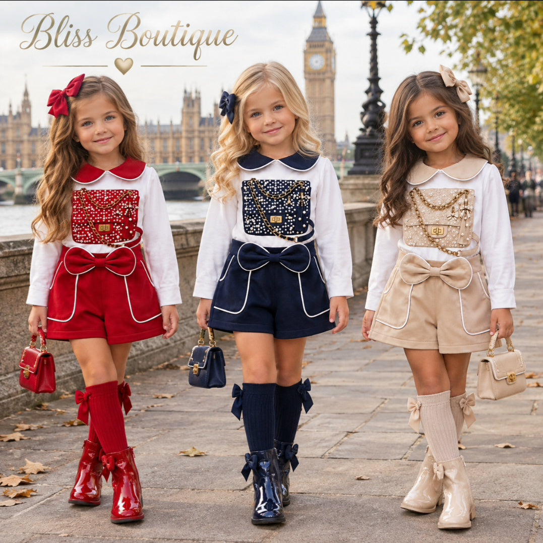 Simona shorts set