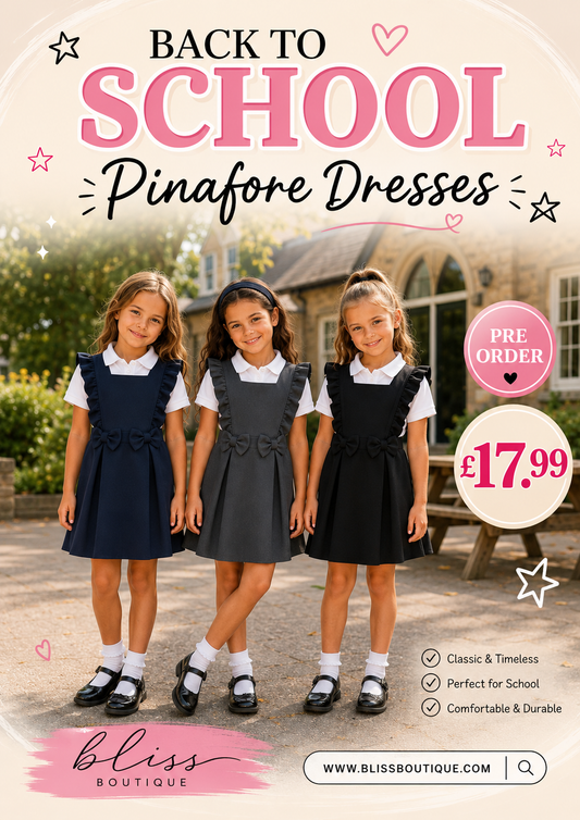 Pre order Melody pinafore dresses