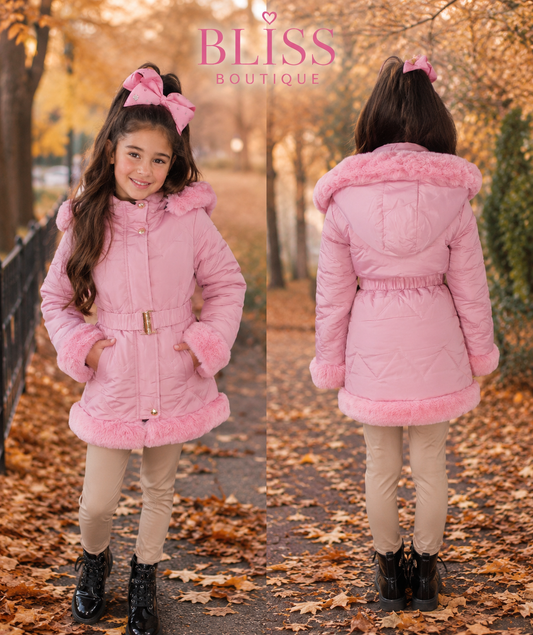 Pink lola coat