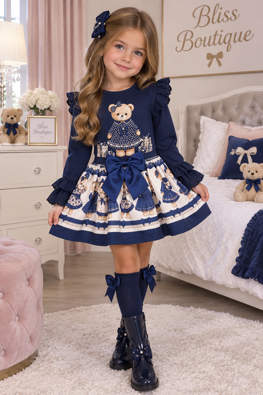 Teddy skirt set