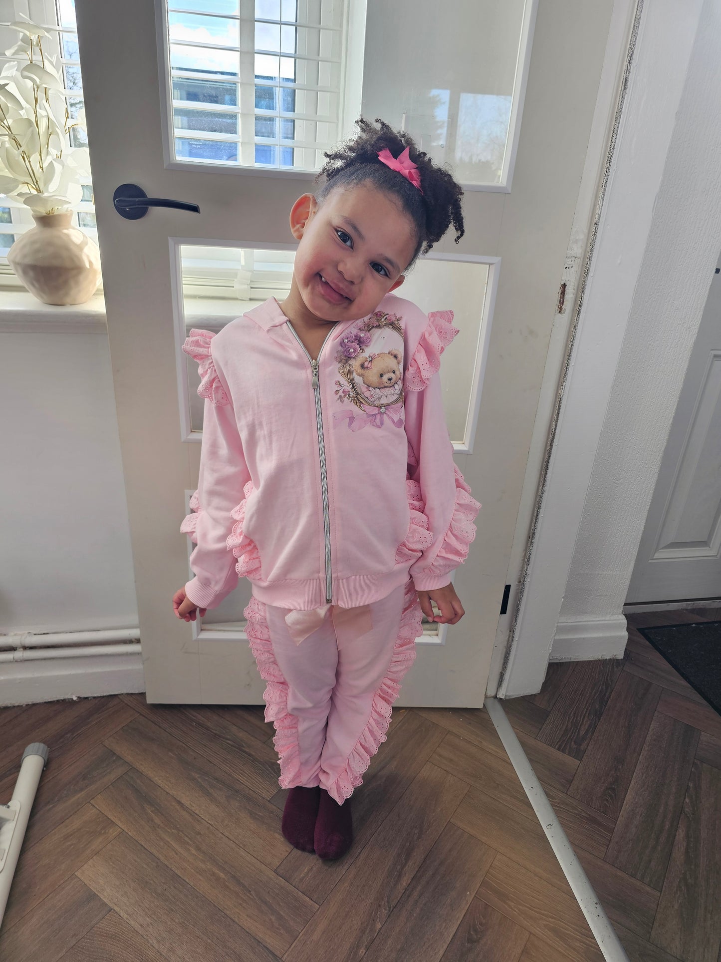 Pink lulu lounge set
