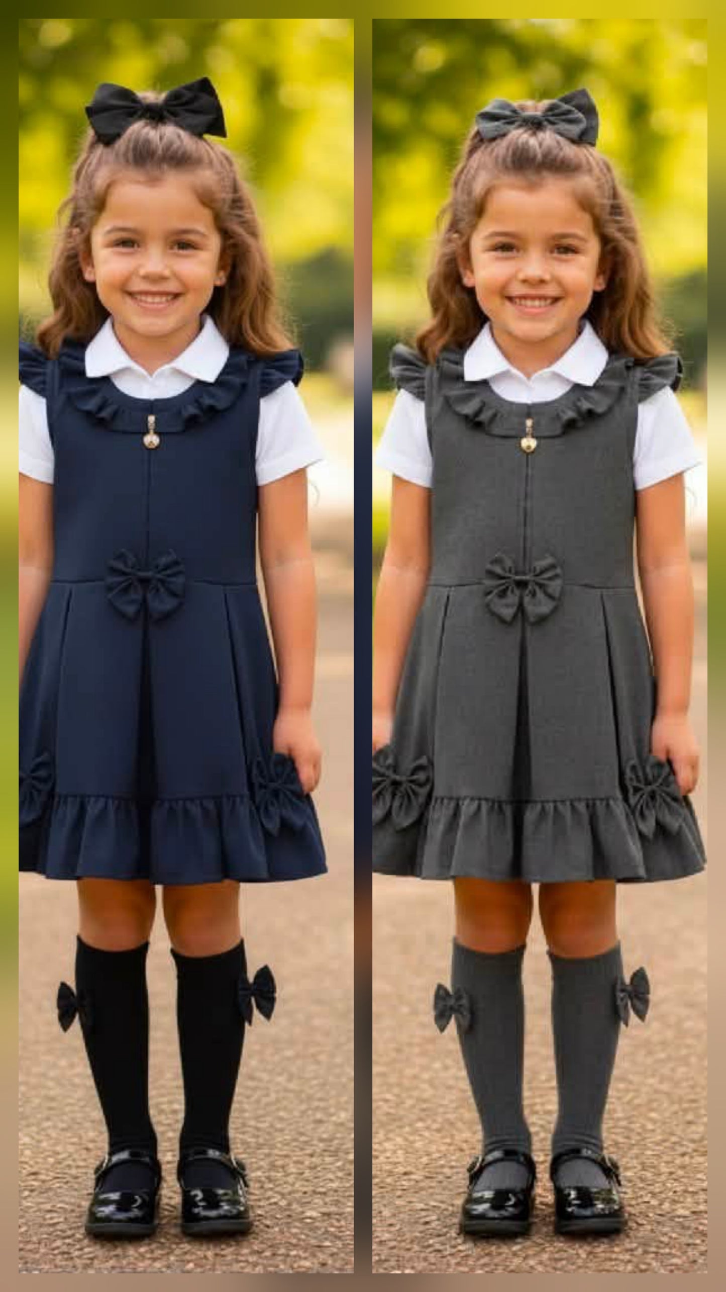 Lola school pinafore