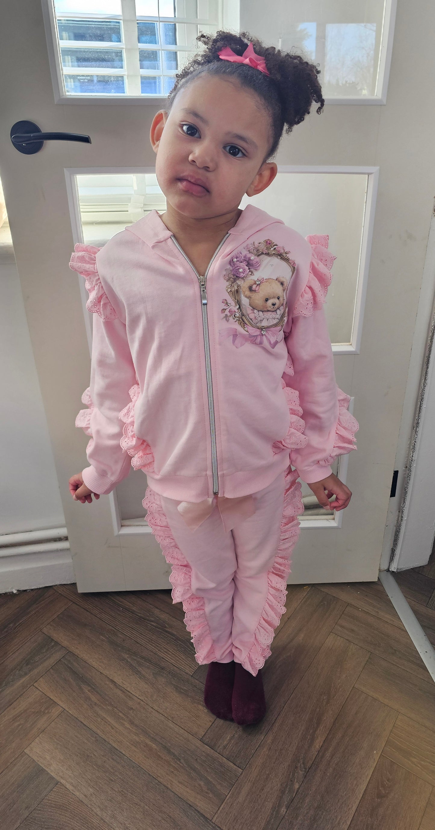 Pink lulu lounge set