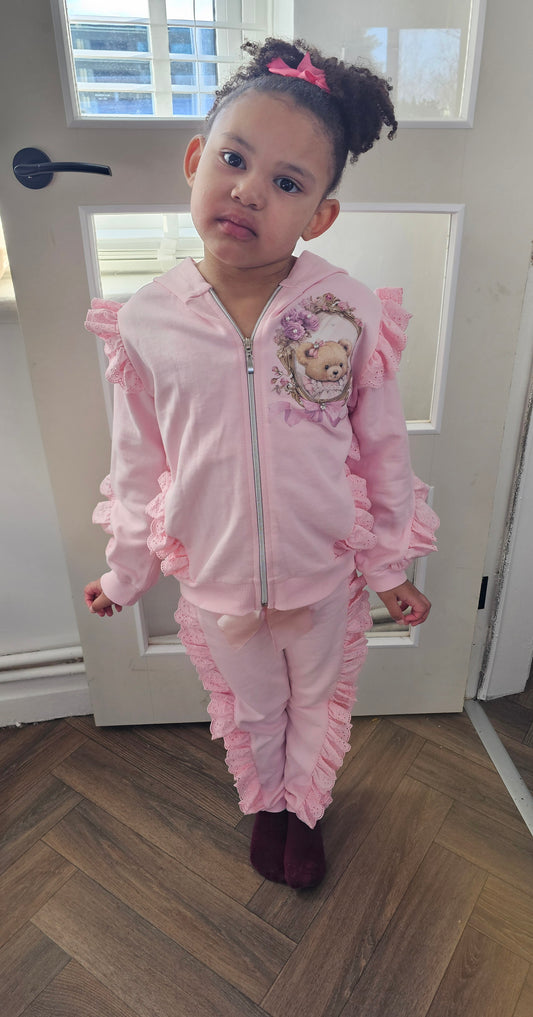 Pink lulu lounge set