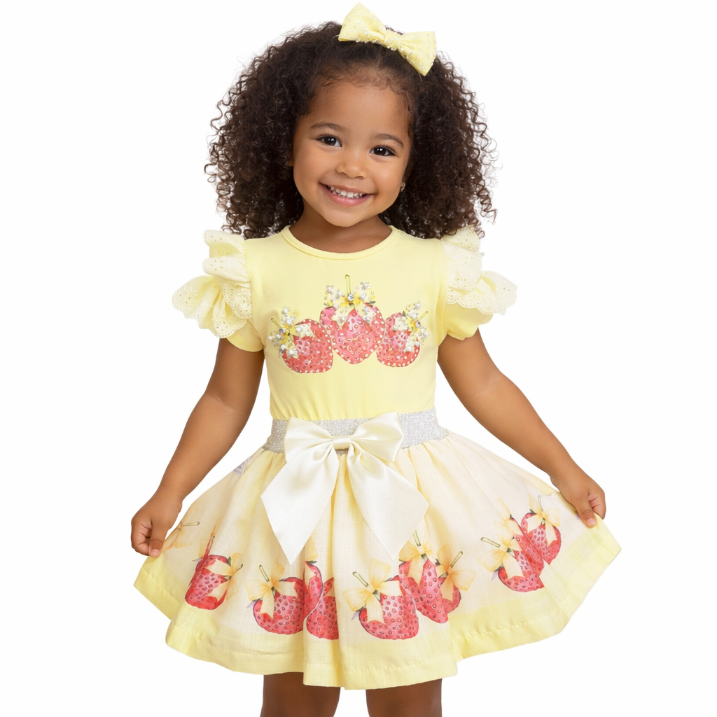 Lemon lush skirt set