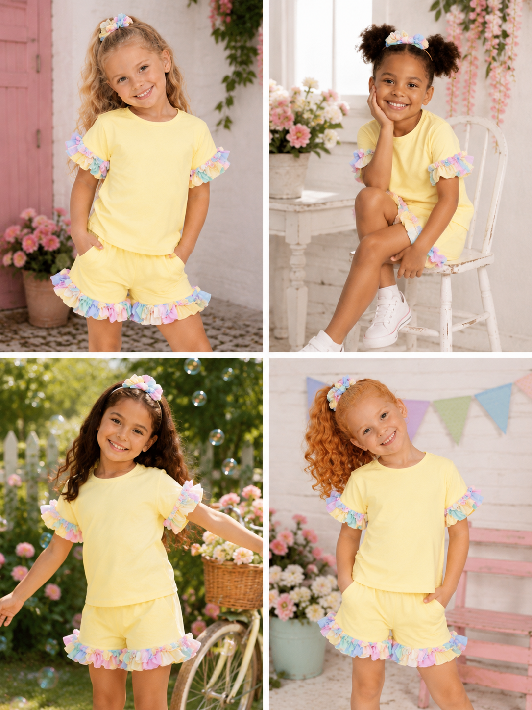 Lemon bobble set small sizes size up