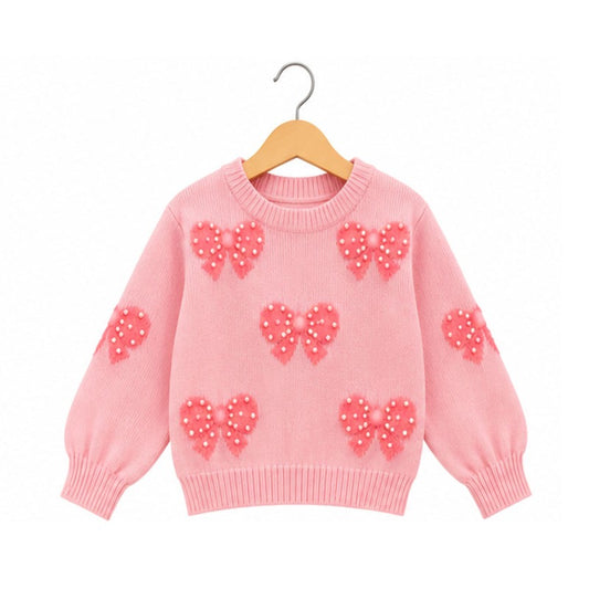 Pink bow jumper only