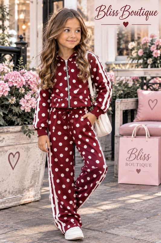 Luna polka dot lounge