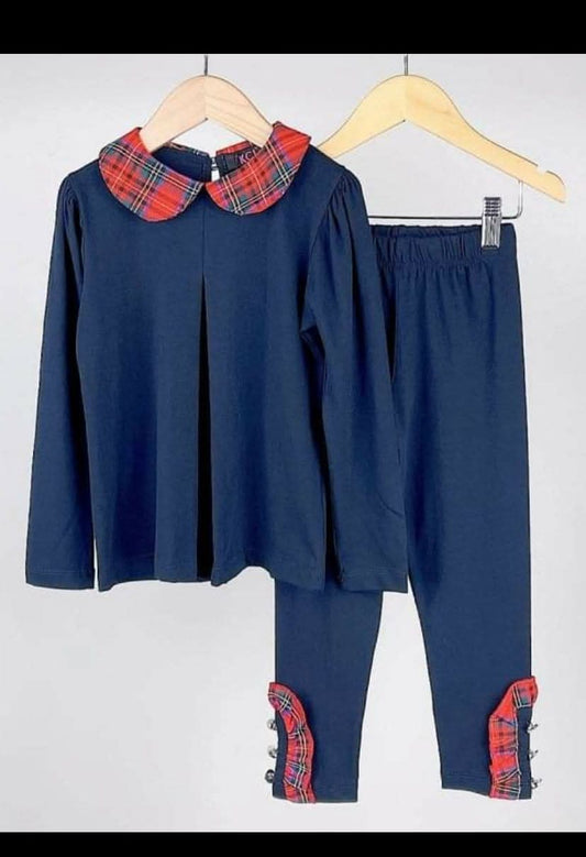 Tartan blue set
