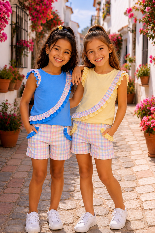 Romero shorts set
