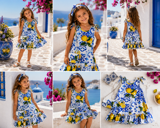Cleo dress and bag