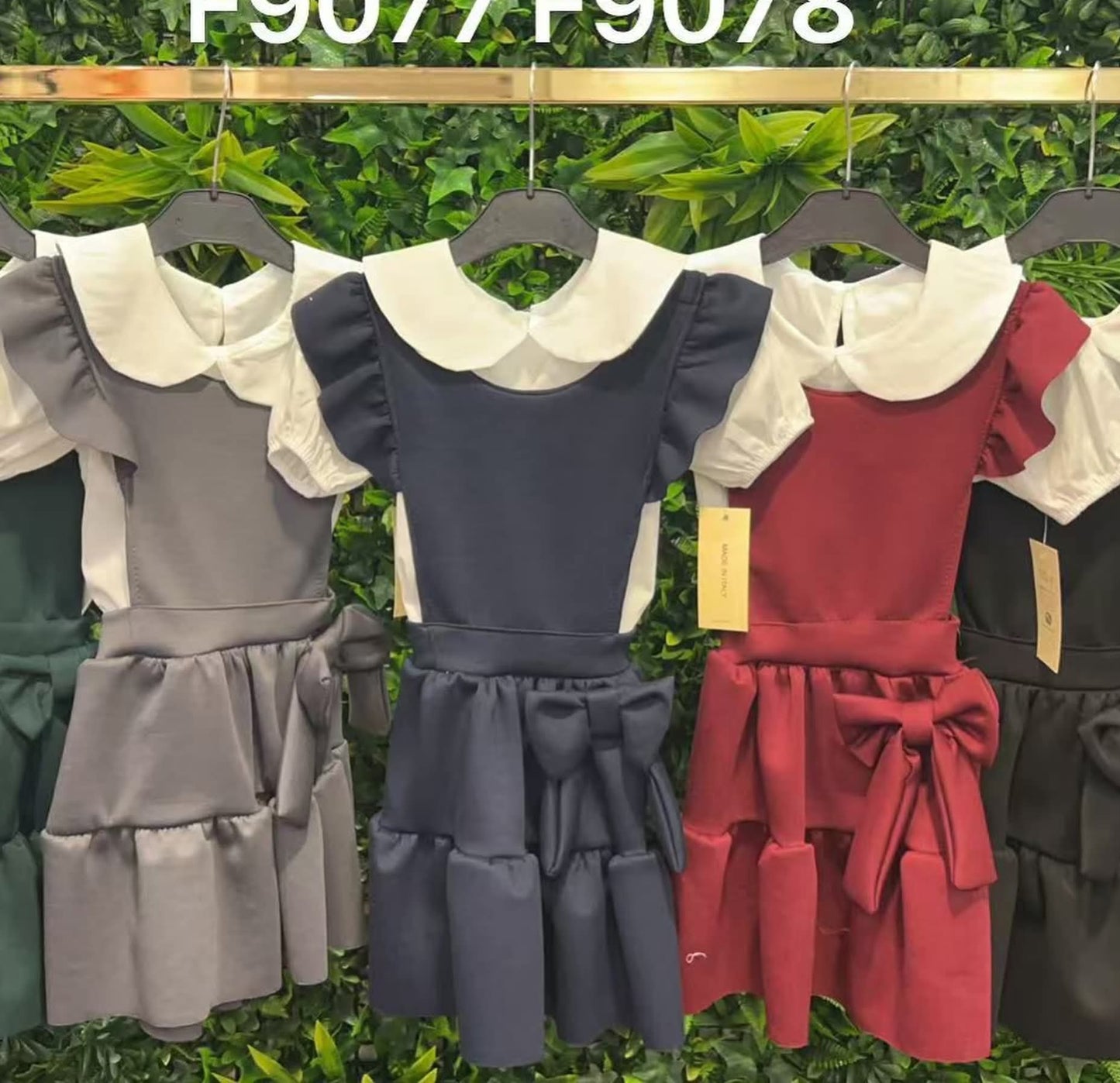 Pre order. Daniella 2 peice school dress and shirt