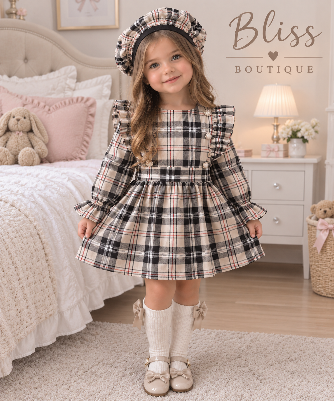 Malarna checked dress
