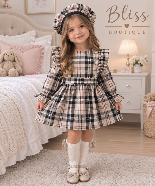 Malarna checked dress