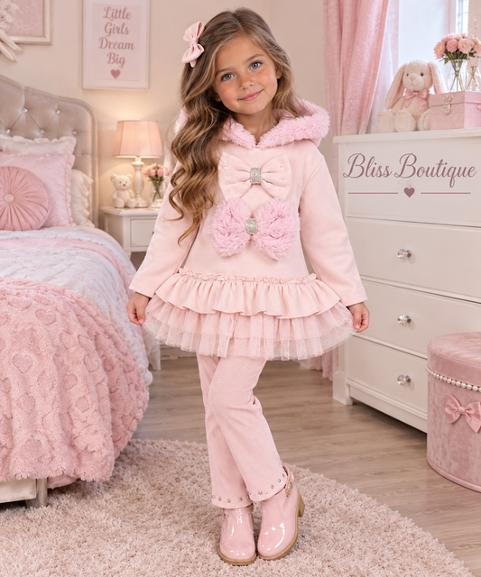 Zara leggins set with hair clip
